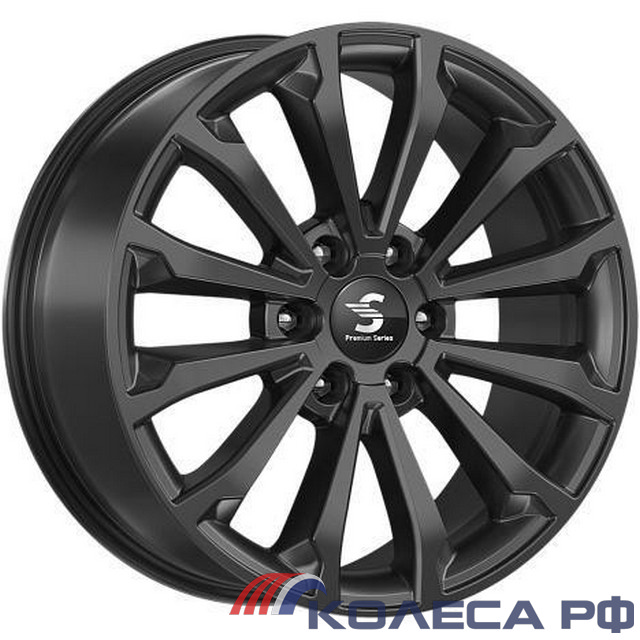 Литые диски Кик КР006 (Fortuner) 8.5/20 6x139.7 ET30 d106.1 FURY BLACK