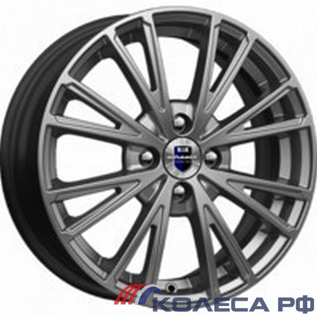 Литые диски Кик Меандр (КС879) 6/16 4x100 ET40 d67.1 ДАРК ПЛАТИНУМ