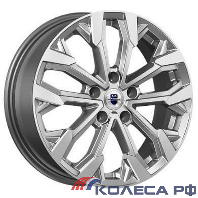 Литые диски Кик Морейн (КС1046) 6.5/17 5x112 ET49 d66.6 ДАРК ПЛАТИНУМ