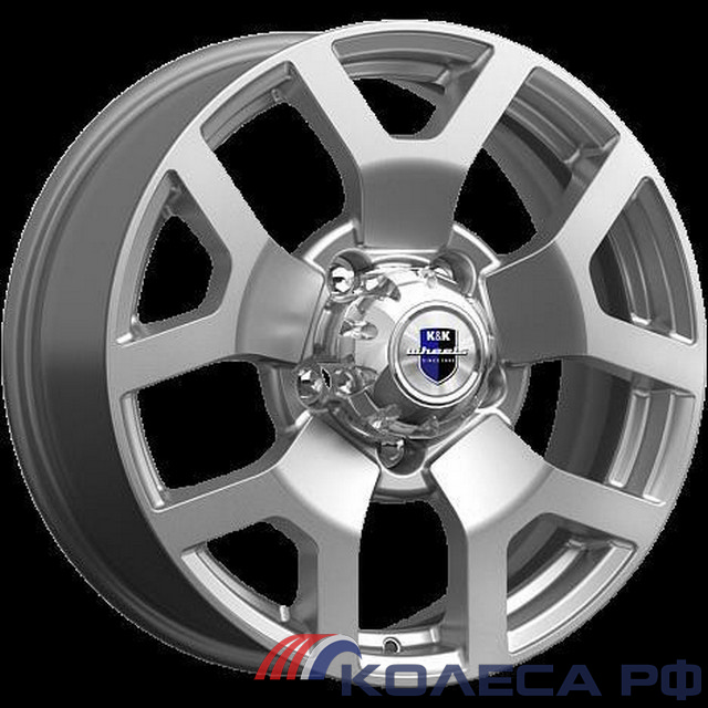 Литые диски Кик Намиб (КС929) 7/18 5x139.7 ET35 d108.5 ДАРК ПЛАТИНУМ