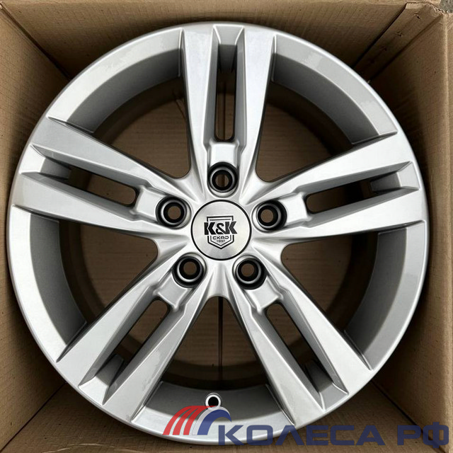 Литые диски Кик Rassvet (КС868) 6.5/16 5x112 ET46 d57.1 СИЛЬВЕР