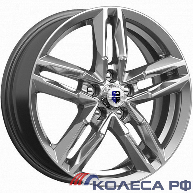 Литые диски Кик Sayan (КС731М) 6/16 5x112 ET46 d66.6 ДАРК ПЛАТИНУМ