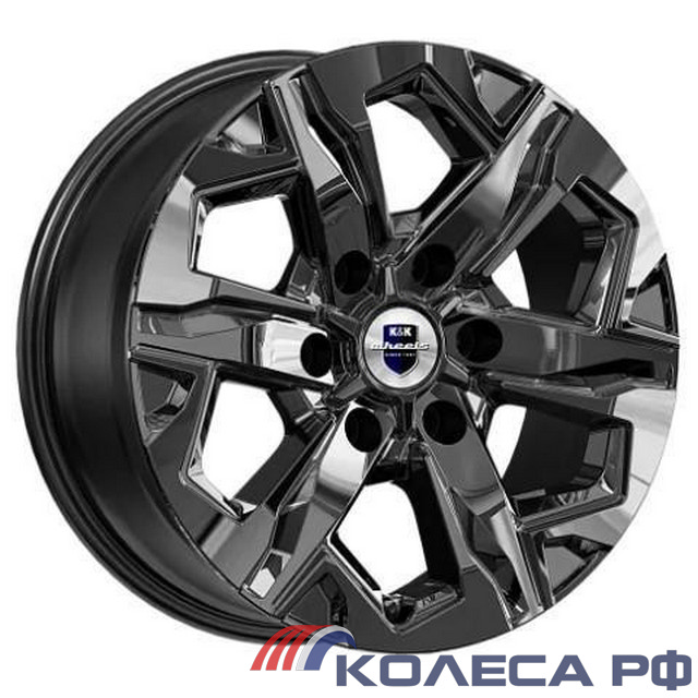 Литые диски Кик Тейт (КС1050) 7.5/17 6x139.7 ET38 d67.1 КВАРЦ