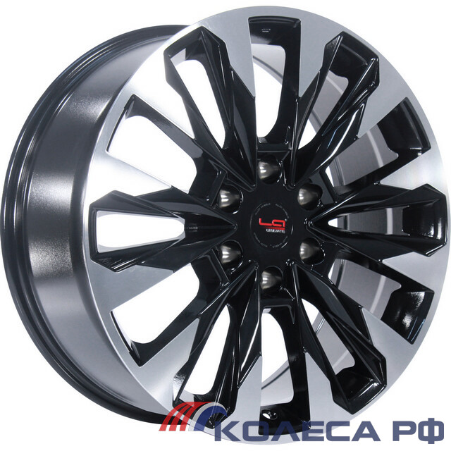 Литые диски Legeartis TY572/1 8.5/20 6x139.7 ET45 d95.1 BKF