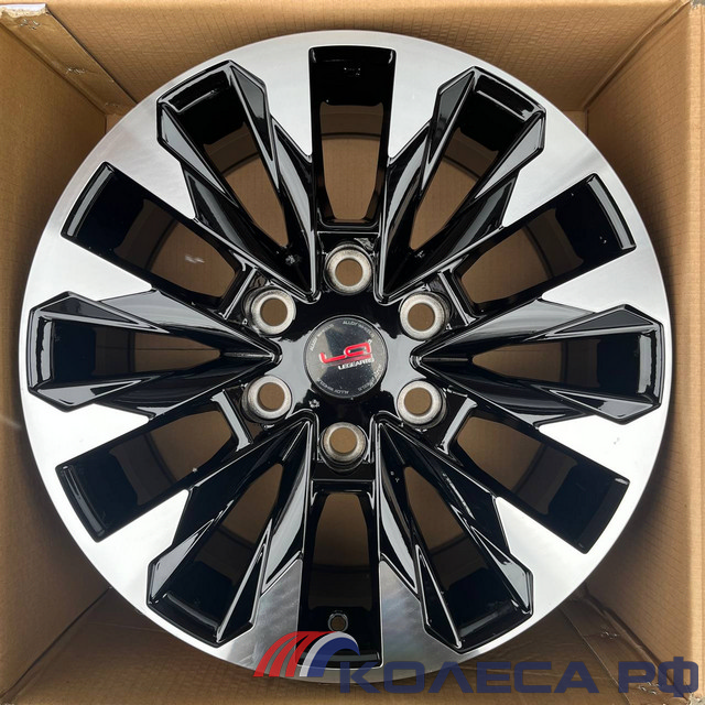 Литые диски Legeartis TY572 8.5/20 6x139.7 ET60 d95.1 BKF