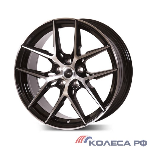 Литые диски Lizardo 486 8/18 5x108 ET33 d60.1 ЧЕРНЫЙ ГЛЯНЕЦ С ПОЛИРОВКОЙ