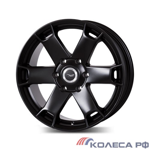 Литые диски Lizardo XH341 8/17 6x139.7 ET35 d100.1 ЧЕРНЫЙ МАТОВЫЙ