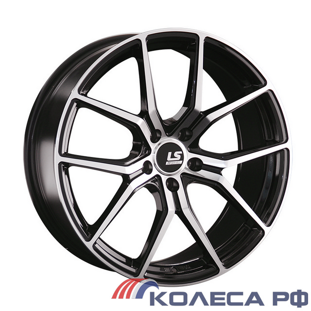 Литые диски LS FlowForming LS RC47 8/18 5x112 ET40 d66.6 BKF