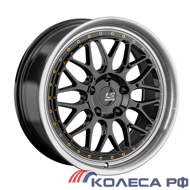 Литые диски LS FlowForming LS RC65 8.5/18 5x112 ET30 d66.6 BKL