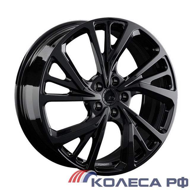 Кованые диски LS Forged LS FG22 7/19 5x108 ET52 d60.1 BK