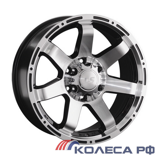 Литые диски Ls LS 1289 7.5/17 6x139.7 ET25 d106.1 BKF