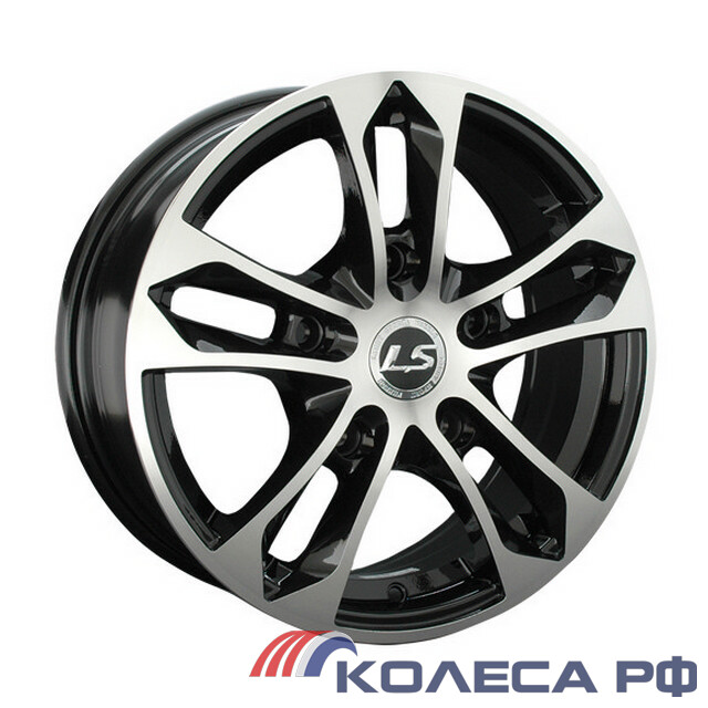 Литые диски Ls LS 197 6/15 5x139.7 ET40 d98.5 BKF