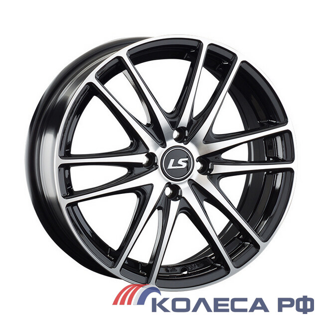 Литые диски Ls LS 362 6/16 4x100 ET50 d60.1 BKF