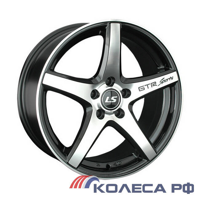Литые диски Ls LS 540 7/16 5x100 ET38 d73.1 BKF