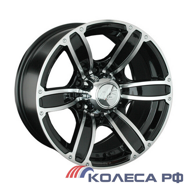 Литые диски Ls LS 766 8/17 6x139.7 ET10 d107.1 BKF