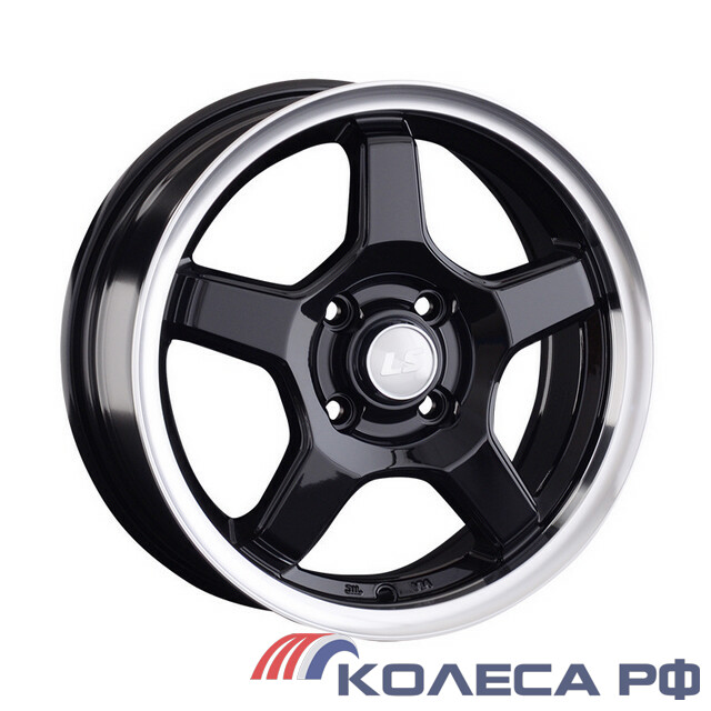 Литые диски Ls LS 816 7/16 4x100 ET45 d60.1 BKL