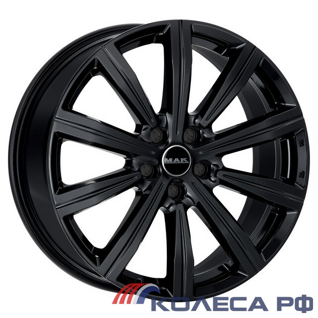 Литые диски Mak Birmingham 8.5/20 5x112 ET52 d66.6 GLOSS BLACK