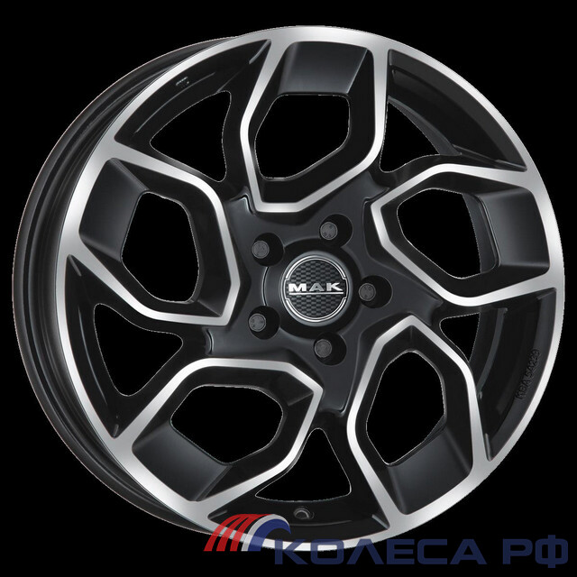 Литые диски Mak Express 3 7/17 5x160 ET55 d65.1 BLACK MIRROR