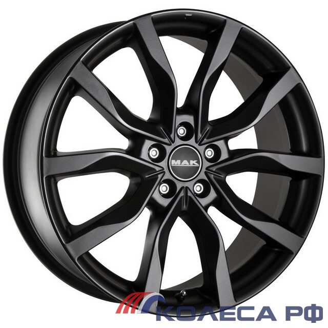 Литые диски Mak Highlands 7/17 5x114.3 ET40 d76 MATT BLACK