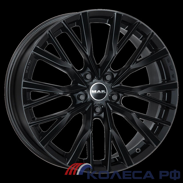 Литые диски Mak Kent 8.5/20 5x120 ET43 d72.6 GLOSS BLACK