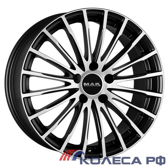 Литые диски Mak Starlight 9/18 5x112 ET25 d66.6 ICE BLACK