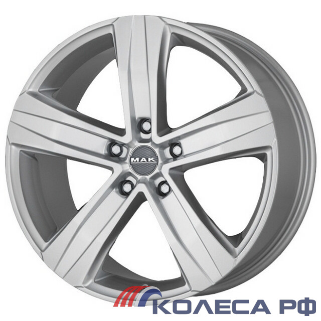 Литые диски Mak Stone 5 3 7.5/18 5x160 ET50 d65.1 SILVER