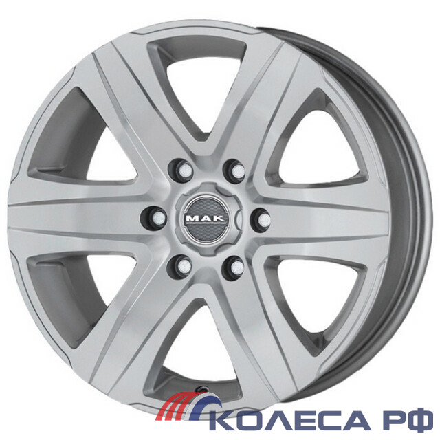 Литые диски Mak Stone 6 8.5/20 6x139.7 ET30 d100.1 SILVER