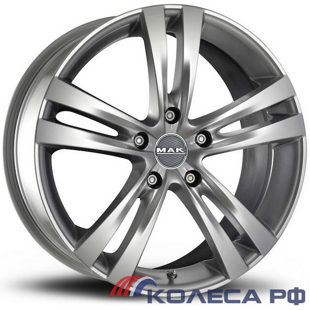 Литые диски Mak Zenith 8/19 5x114.3 ET50 d76 HYPER SILVER