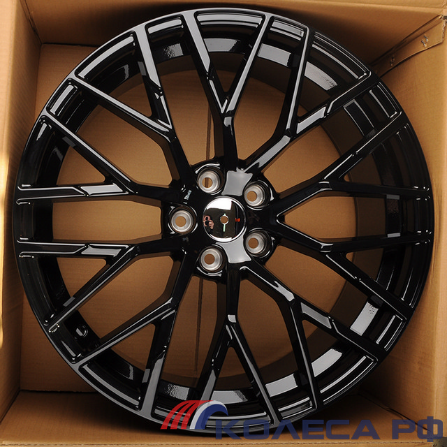 Литые диски KoKo Kuture для Audi 0174 9/20 5x112 ET35 d66.45 GLOSSY BLACK