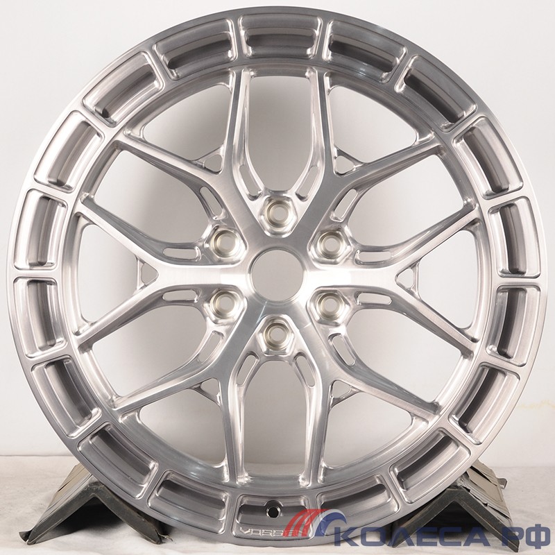 Литые диски KoKo Kuture 044 9/22 6x139.7 ET45 d100.1 BRUSCHED GREY