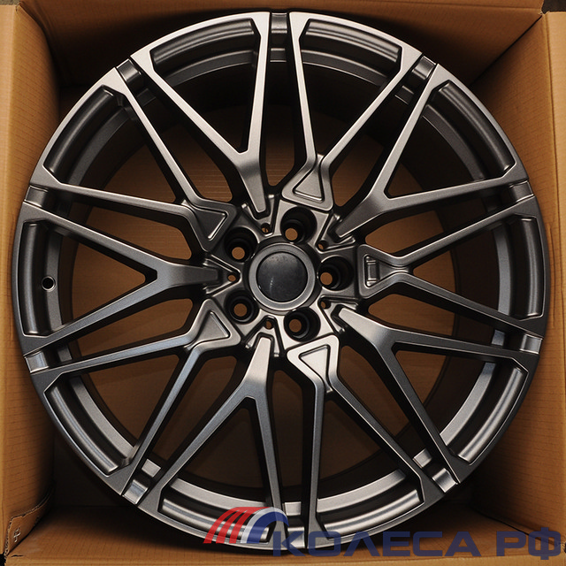 Литые диски Powcan для BMW BK5771 11.5/21 5x120 ET37 d74.1 MATT GREY