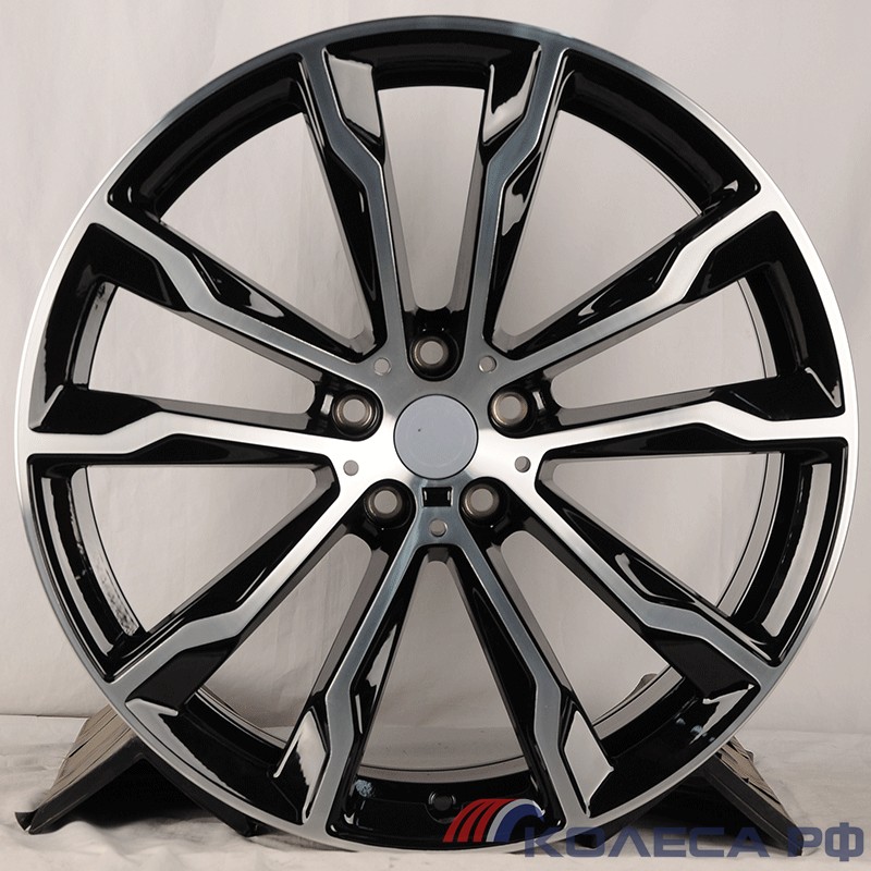 Литые диски Extreme Wheels BM136 9.5/20 5x112 ET43 d66.6 BKF