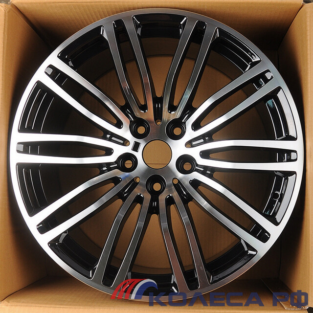 Литые диски Zumbo Wheels для BMW BM18 9.5/19 5x120 ET35 d72.6 BKF