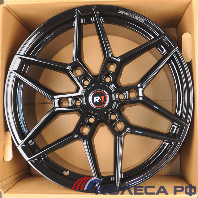 Литые диски Rayone DX207 9.5/20 6x139.7 ET20 d106 GLOSS BLACK