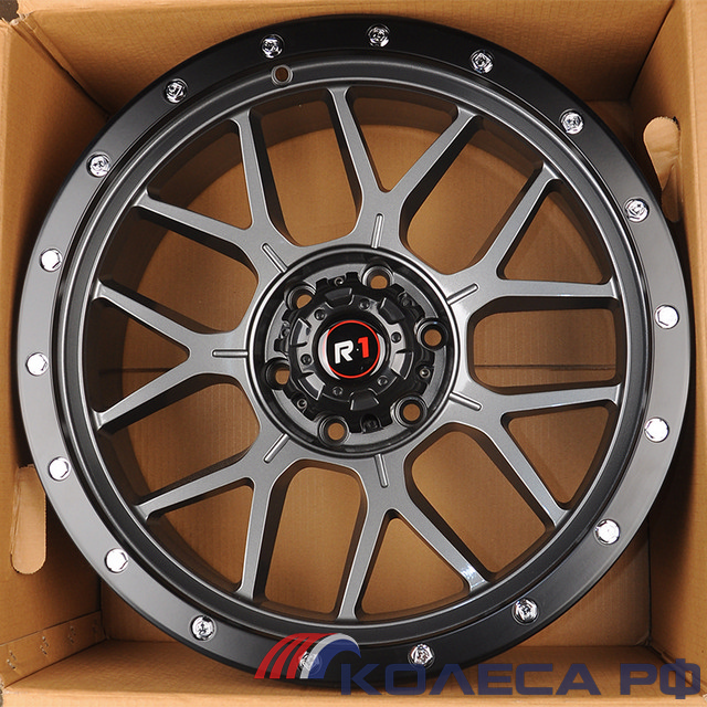 Литые диски Rayone для Tank DX316 9/20 6x139.7 ET0 d106 MATT GREY WITH BLACK LIP