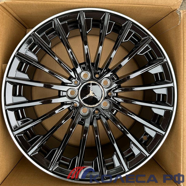 Литые диски KoKo Kuture FF577 9.5/20 5x112 ET43 d66.45 GLOSS BLACK LIP POLISH