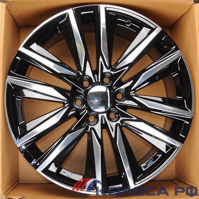 Литые диски KoKo Kuture для Cadillac GXKT7035 9/22 6x139.7 ET28 d78.1 GLOSS BLACK POLISHED FACE