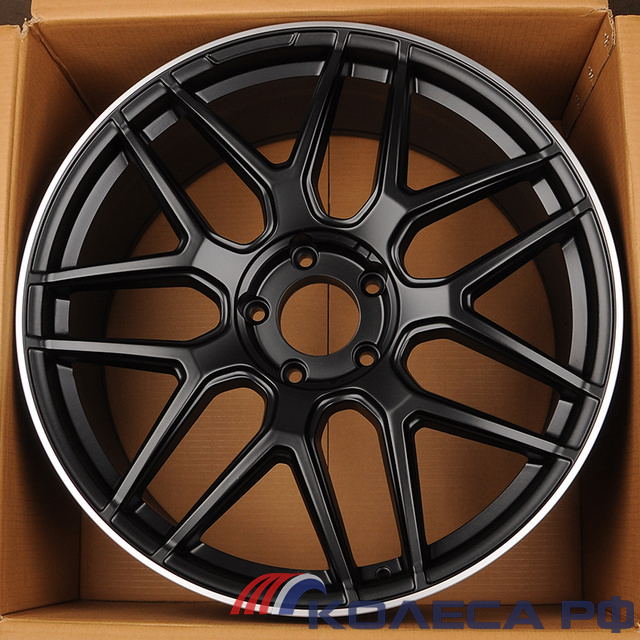 Литые диски Anzoo для Mercedes-Benz JT092-22 10/22 5x130 ET36 d84.1 SATIN BLACK ML