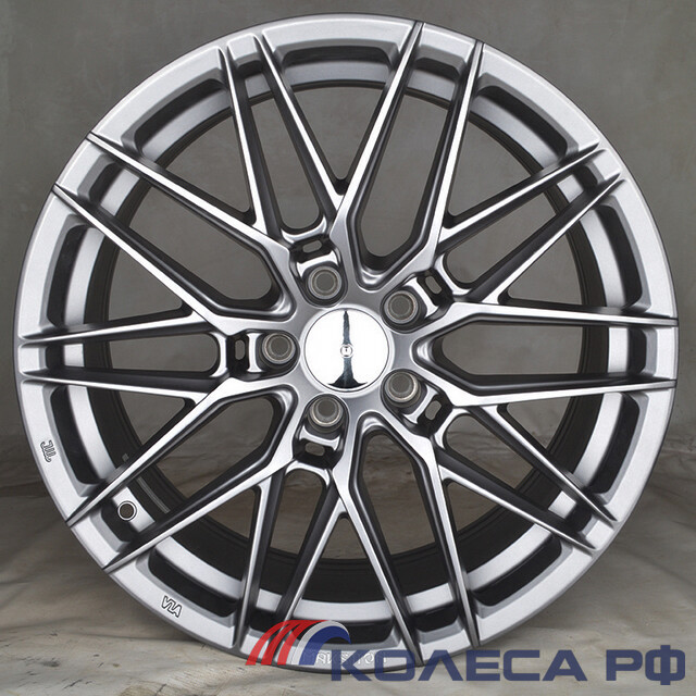 Литые диски Makstton для Ford MST FASTER GT 715 8.5/19 5x108 ET42 d65.1 MATTE STEEL GRAY WITH MILLING