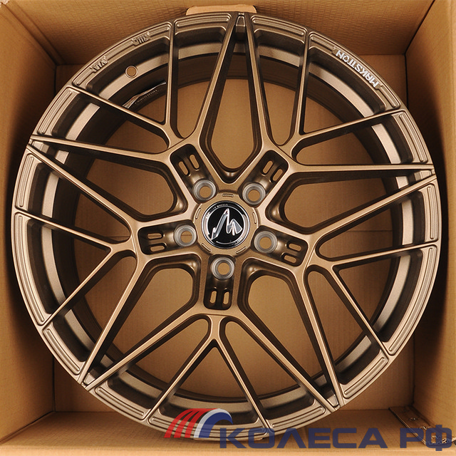 Литые диски Makstton для Volvo MST FISSION 718 8.5/19 5x108 ET40 d63.35 MATTE BRONZE WITH MILLING