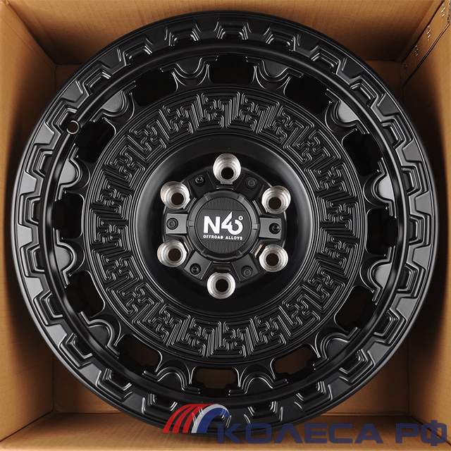 Литые диски Makstton N40-FF-FK07RK 12/22 6x139.7 ET-50 d100.1 MATT BLACK