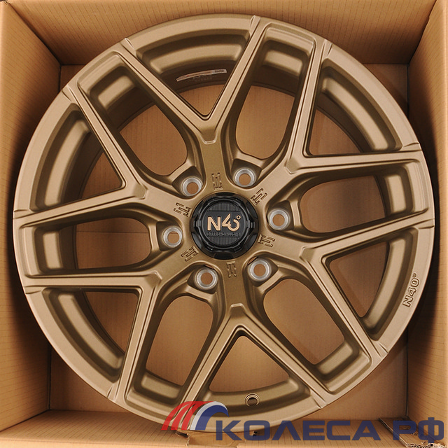 Литые диски Makstton для Lexus N40-FF-FK07RK 8.5/18 6x139.7 ET-6 d110 MATT BRONZE