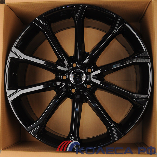 Литые диски Powcan для Audi Y1197 8.5/21 5x112 ET35 d66.6 GLOSS BLACK