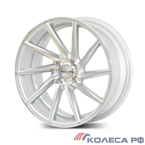 Литые диски Pdw 1022Left 7/16 4x98 ET30 d58.5 СЕРЕБРИСТЫЙ С ПОЛИРОВКОЙ