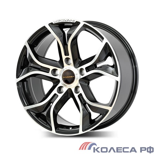 Литые диски Pdw INVADER 8.5/20 5x150 ET45 d110.1 ТЕМНЫЙ ГРАФИТ МЕТАЛЛИК С ПОЛИРОВКОЙ