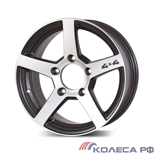 Литые диски Proma ЛеМан-Нива 6.5/16 5x139.7 ET35 d98.1 АЛМАЗ МАТОВЫЙ