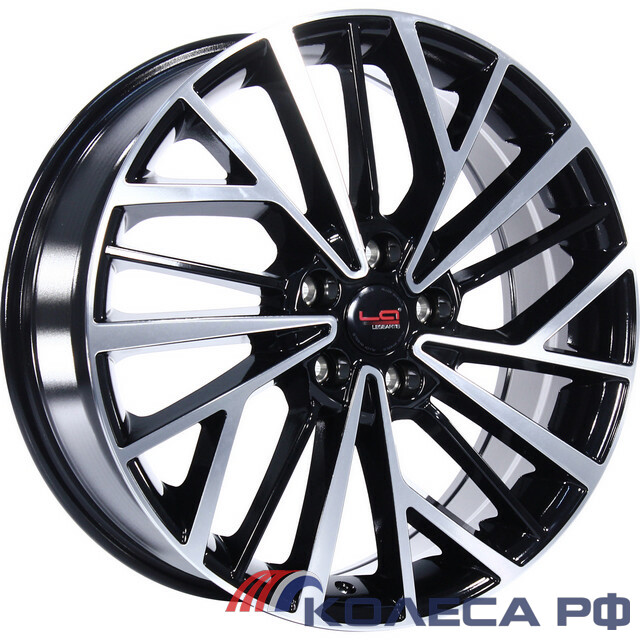 Литые диски LegeArtis для Hyundai HND537 7/17 5x114.3 ET41 d67.1 BKF