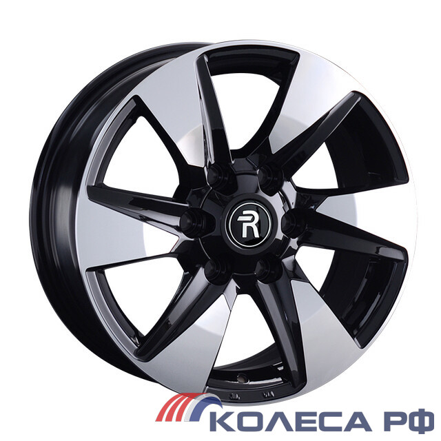 Литые диски Replay для TOYOTA TY311 7.5/17 6x139.7 ET30 d106.1 BKF