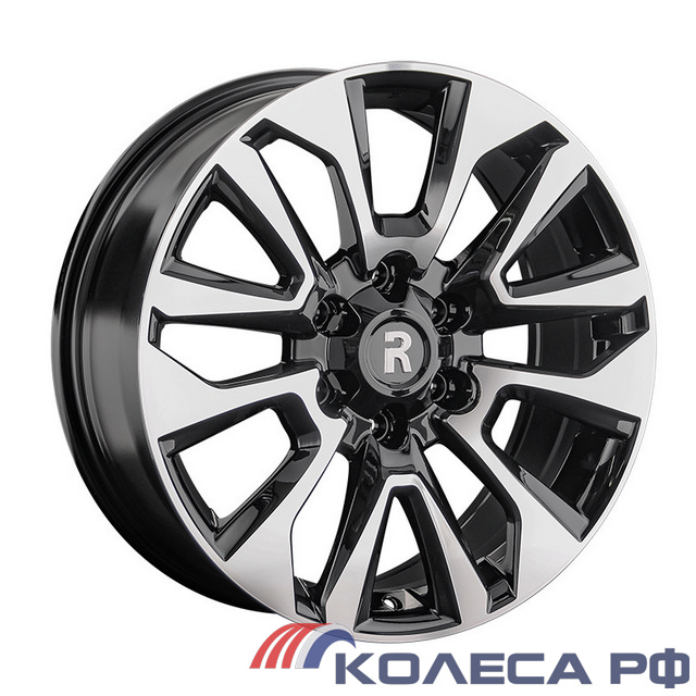 Литые диски Replay для TOYOTA TY447 7.5/19 6x139.7 ET25 d106.1 BKF