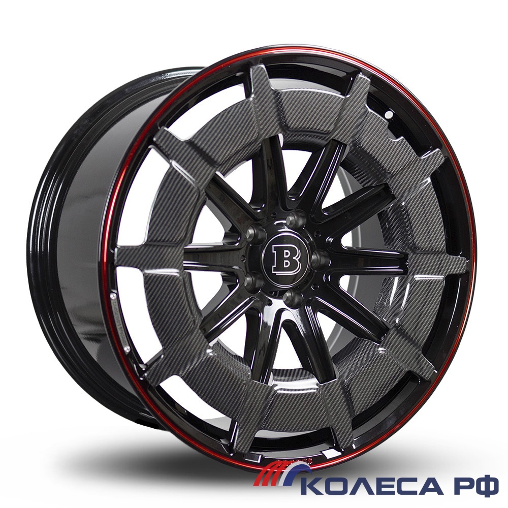 Кованые диски Forged D270 11.5/22 5x112 ET47 d66.6 BLACKREDC